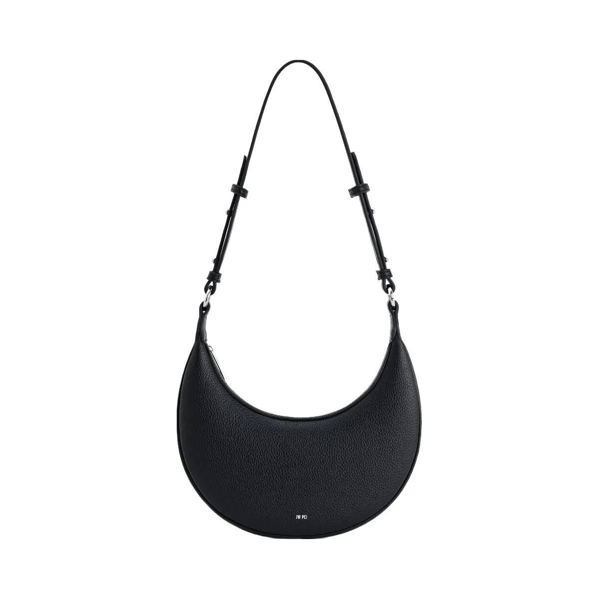 JW PEI Carly Medium Shoulder Bag Black - HypeFly India View 1