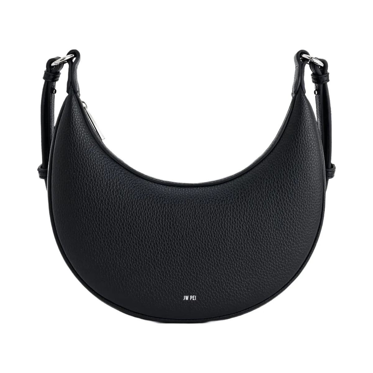 JW PEI Carly Medium Shoulder Bag Black - HypeFly India View 3