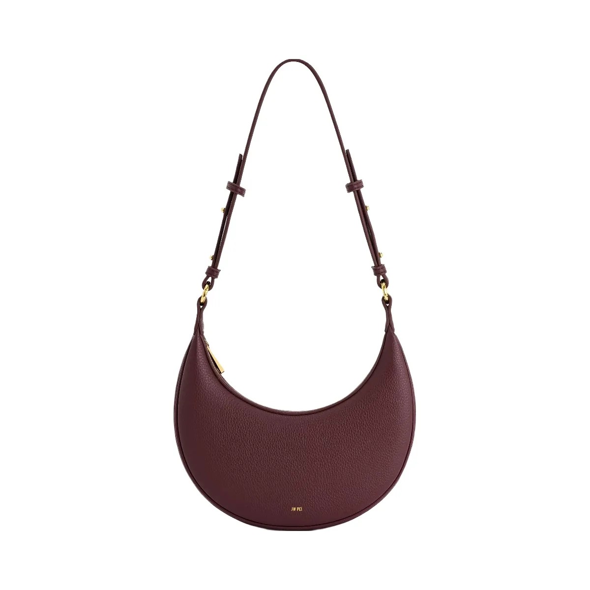 JW PEI Carly Medium Shoulder Bag Deep Claret - HypeFly India View 1