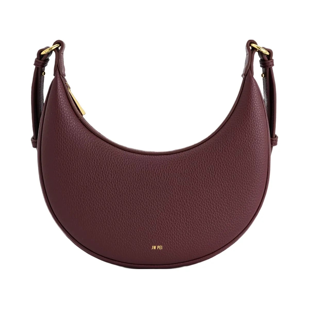 JW PEI Carly Medium Shoulder Bag Deep Claret - HypeFly India View 3