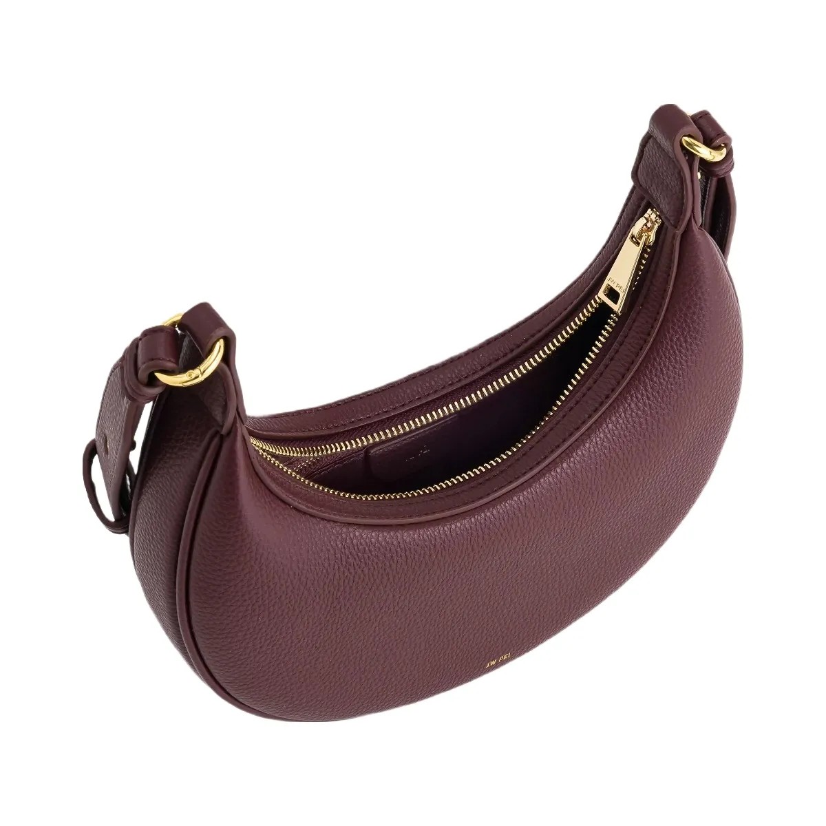 JW PEI Carly Medium Shoulder Bag Deep Claret - HypeFly India View 4