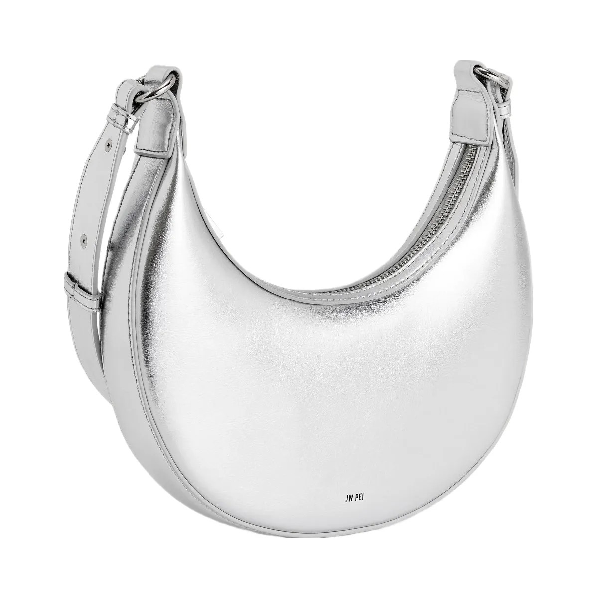 JW PEI Carly Medium Shoulder Bag Silver - HypeFly India View 2