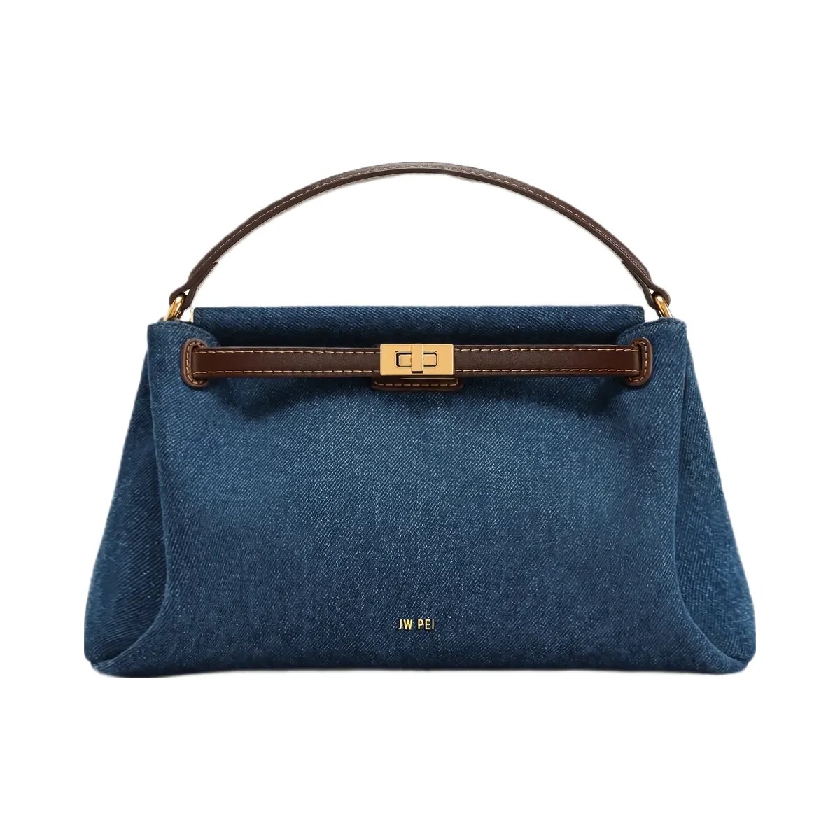 JW PEI Carmen Top Handle Bag Blue Denim - HypeFly India View 1