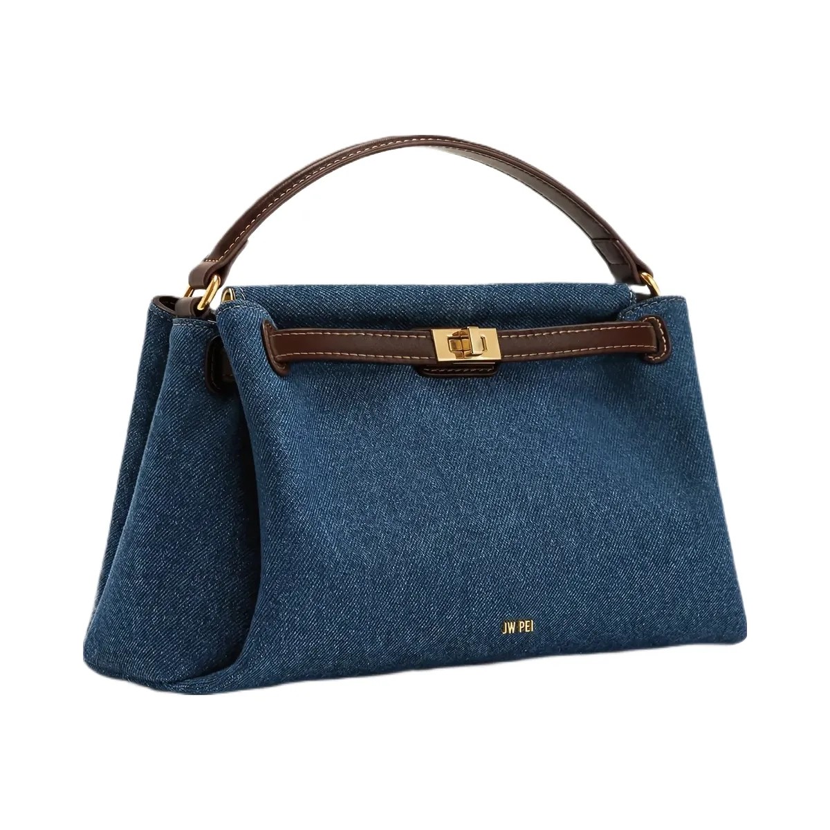 JW PEI Carmen Top Handle Bag Blue Denim - HypeFly India View 2