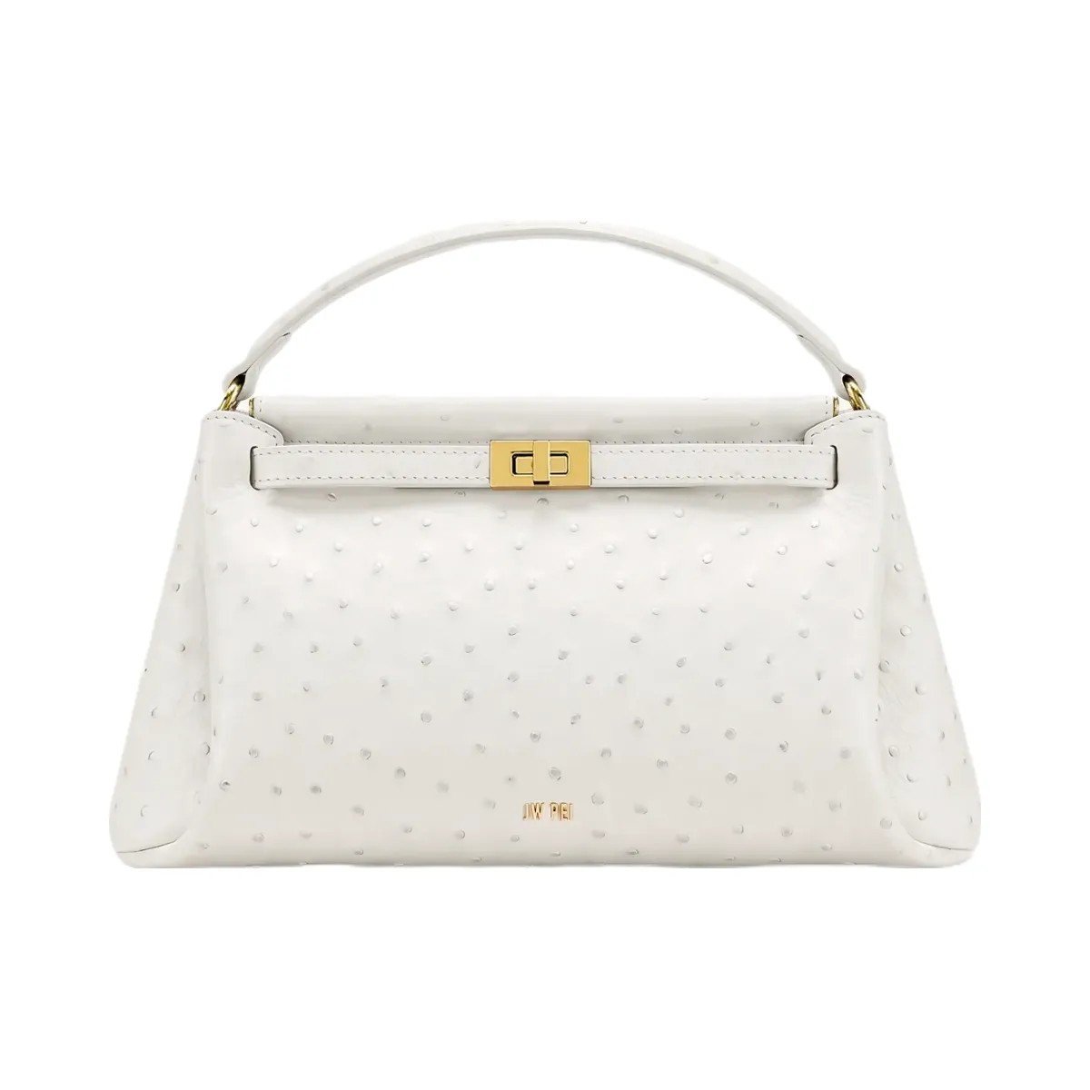 JW PEI Carmen Top Handle Bag Milky White - HypeFly India View 1