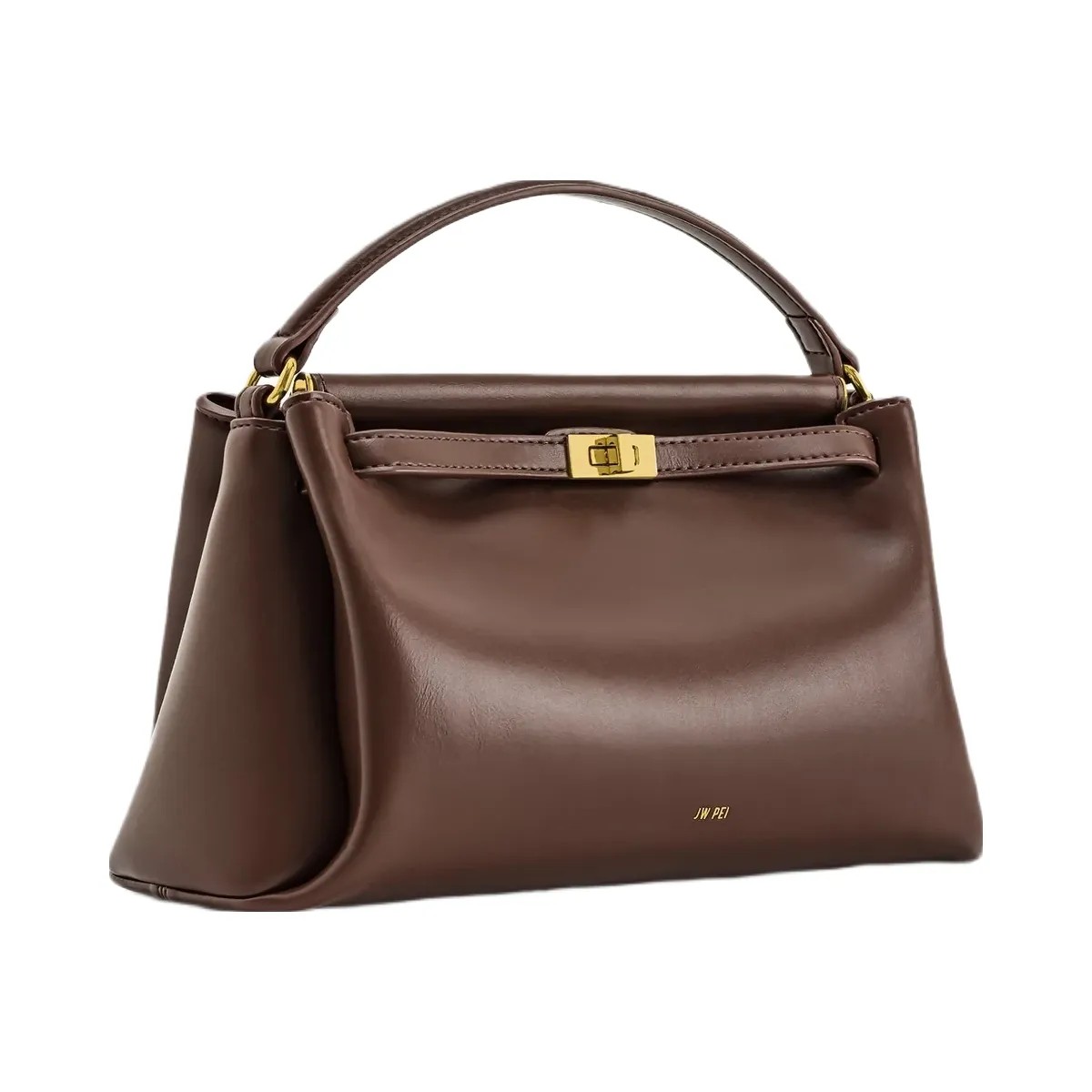 JW PEI Carmen Top Handle Bag Reddish Brown - HypeFly India View 3