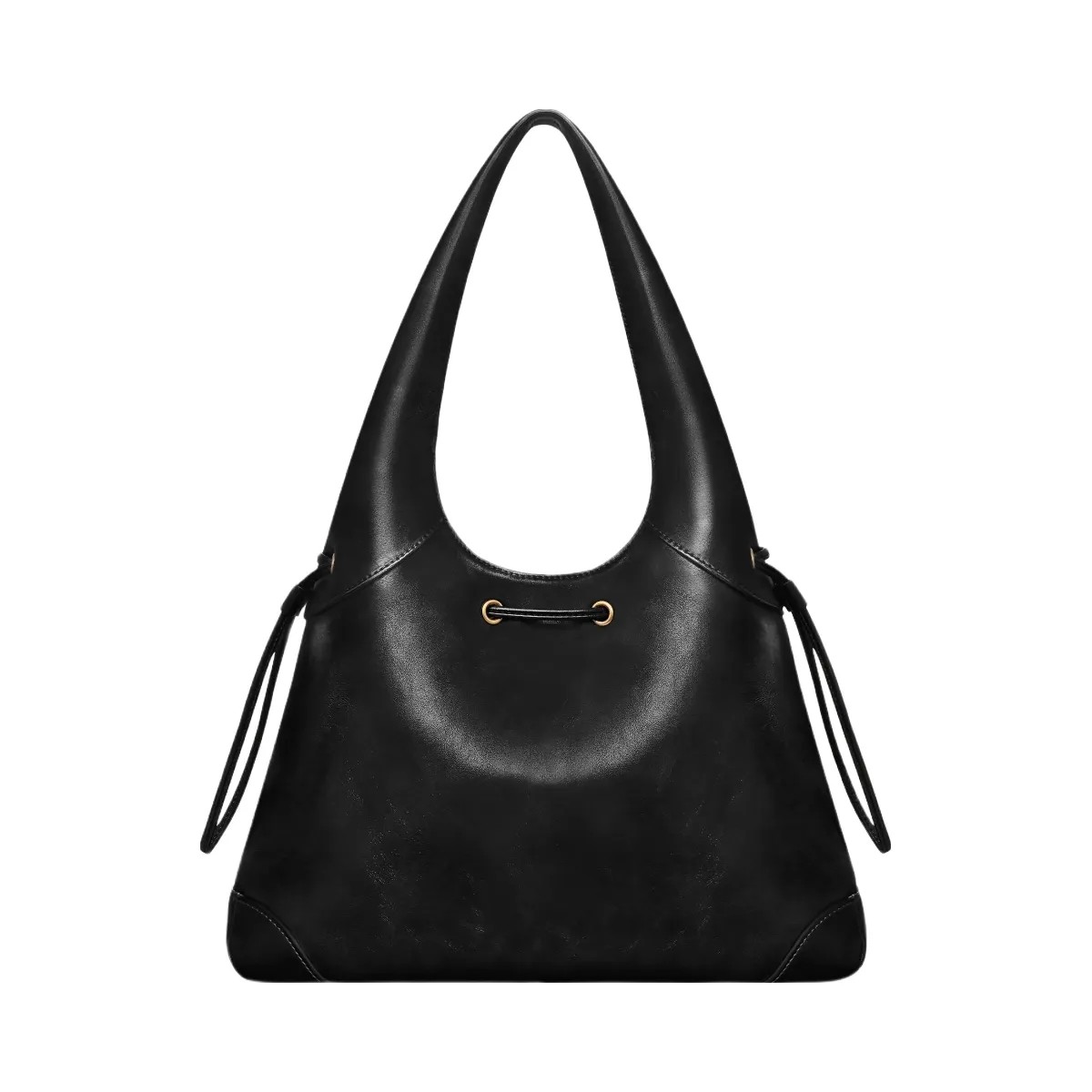 JW PEI Celandra Drawstring Hobo Bag Black - HypeFly India View 3