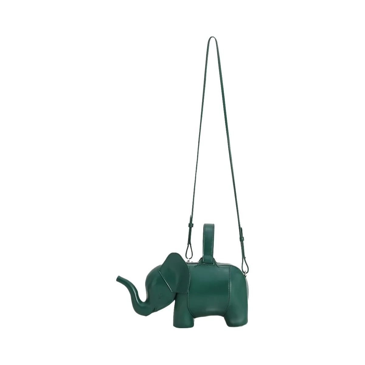 JW PEI Claire Elephant Shaped Handbag Green - HypeFly India View 3