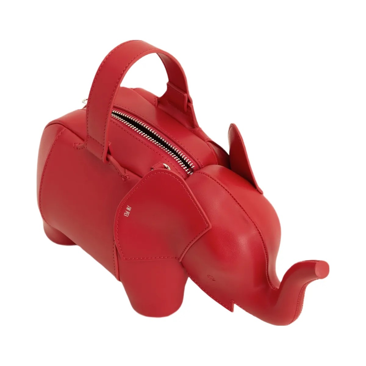 JW PEI Claire Elephant Shaped Handbag Red - HypeFly India View 4