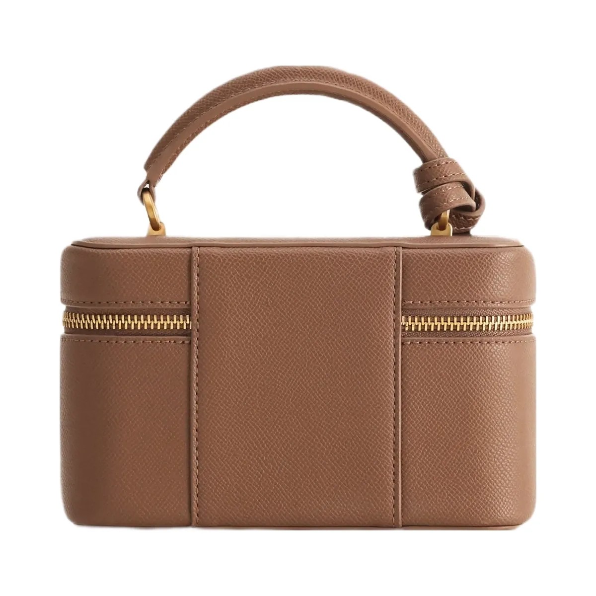 JW PEI Cleo Box Shape Top Handle Bag Brown - HypeFly India View 3
