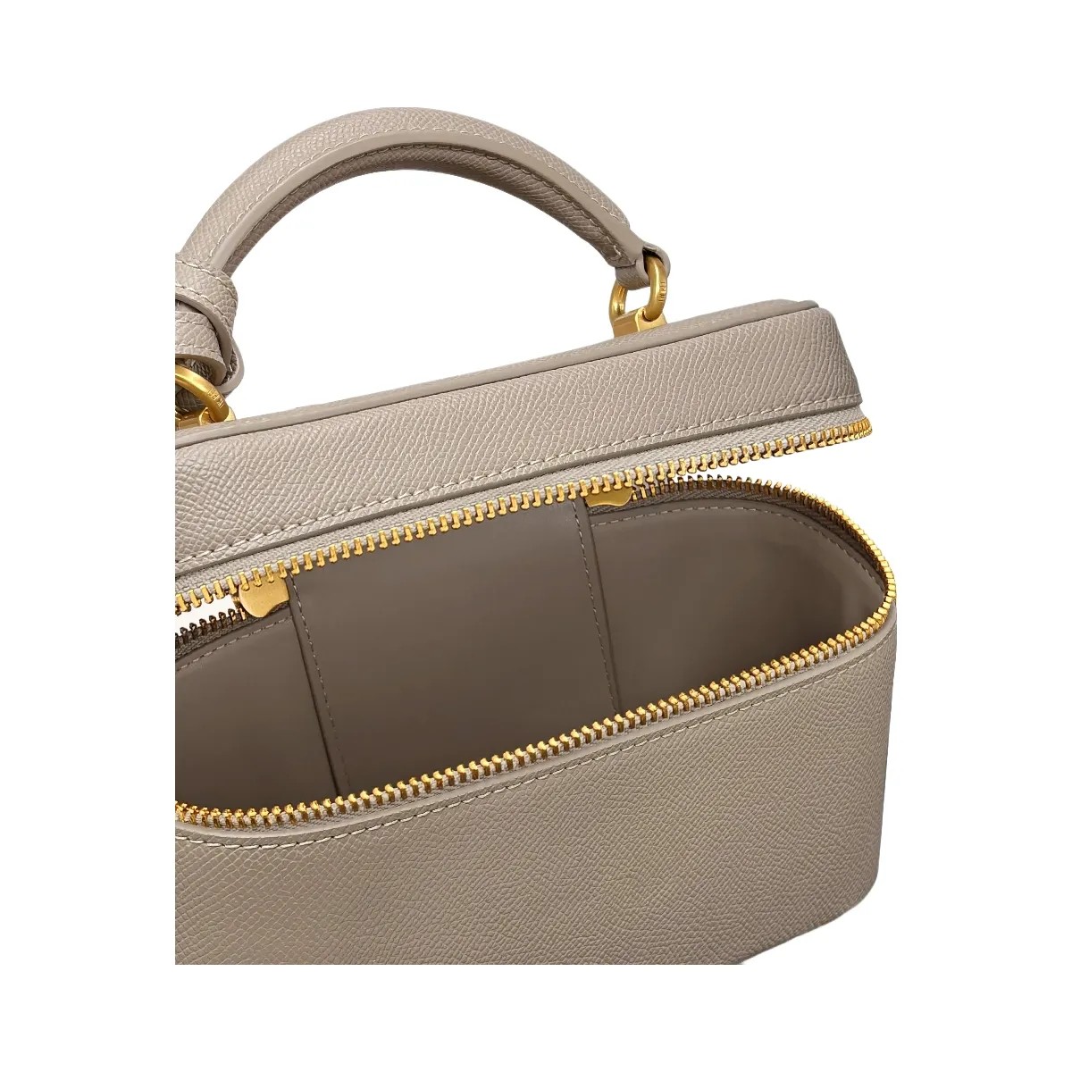 JW PEI Cleo Box Shape Top Handle Bag Taupe - HypeFly India View 4
