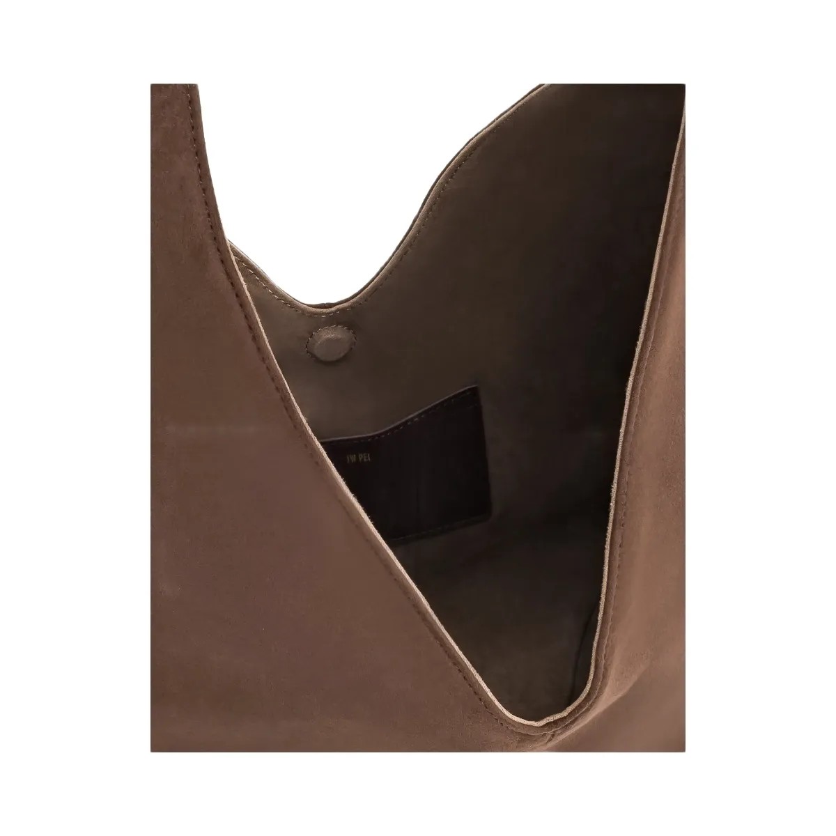 JW PEI Dara Faux Suede Hobo Bag Mocha Brown - HypeFly India View 5
