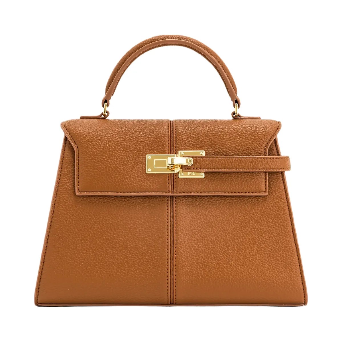 JW PEI Elise Large Top Handle Bag Brown - HypeFly India View 1