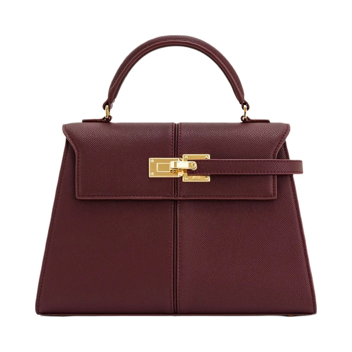 JW PEI Elise Large Top Handle Bag Claret - HypeFly India View 1
