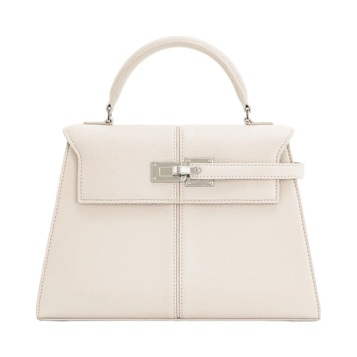 JW PEI Elise Large Top Handle Bag White - HypeFly India View 1
