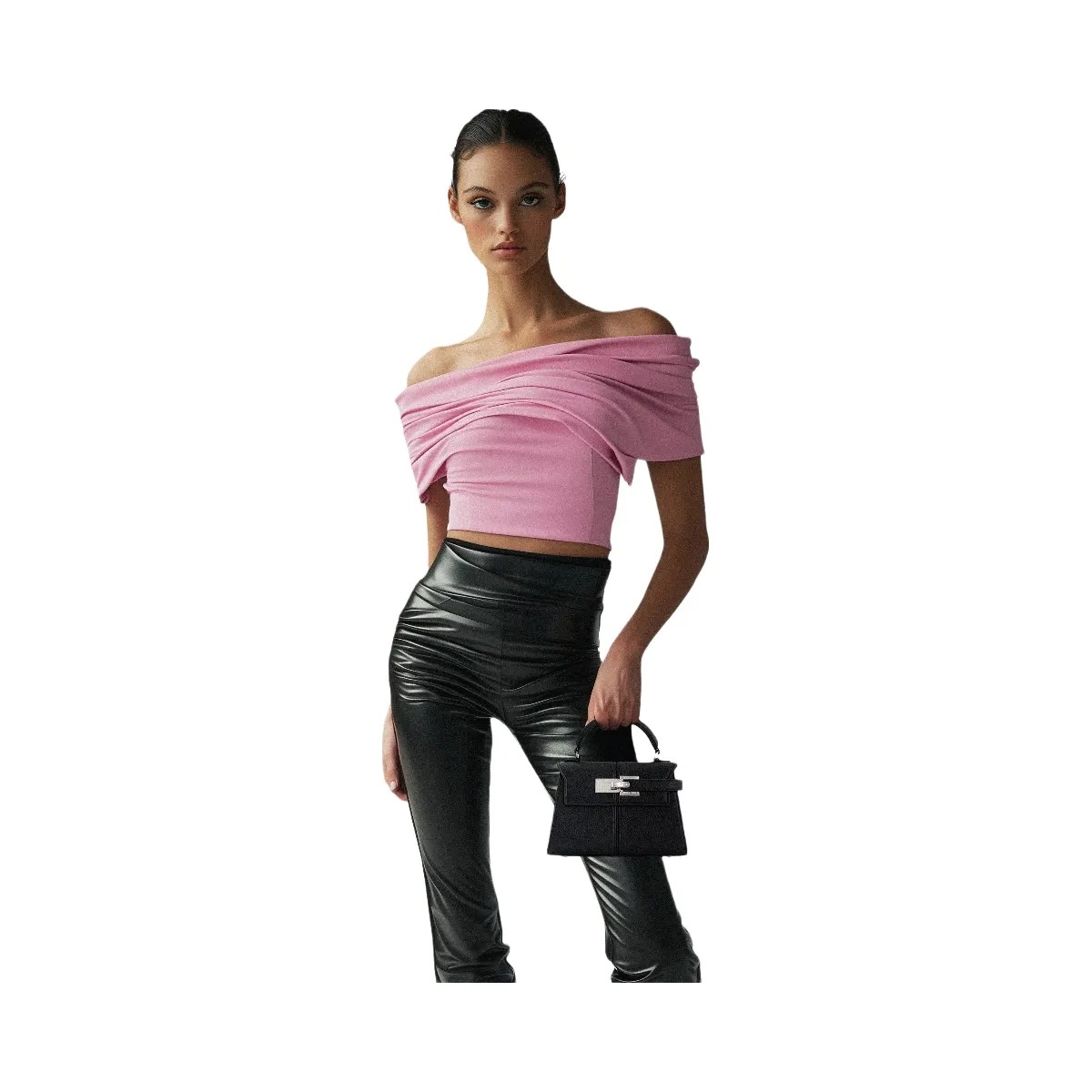 JW PEI Elise Top Handle Bag Black - HypeFly India View 2
