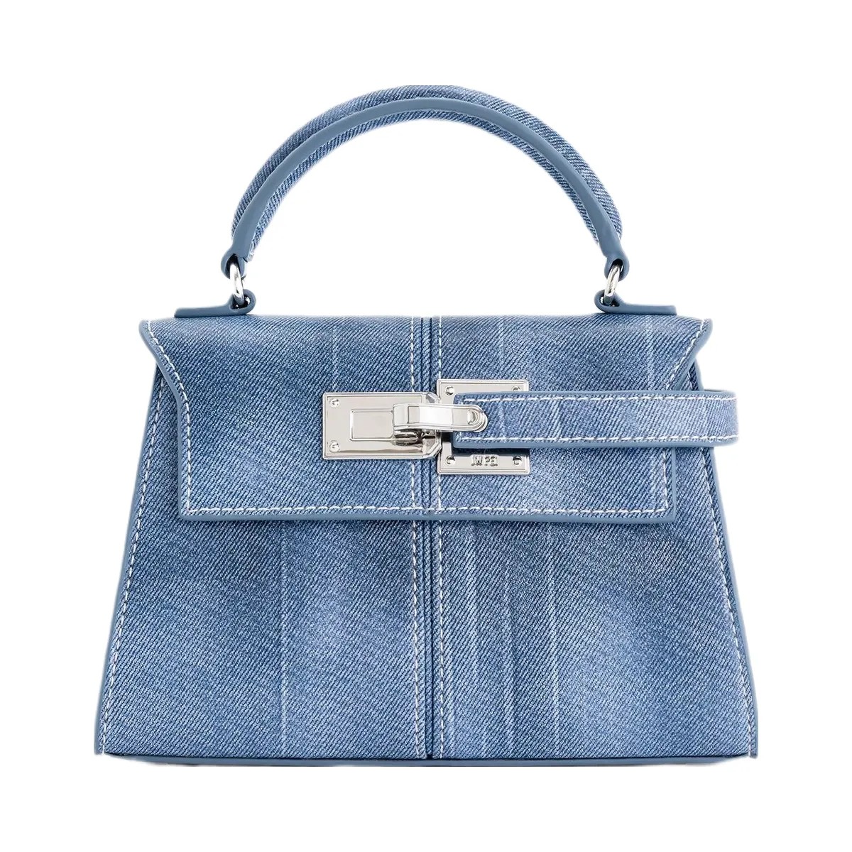 JW PEI Elise Top Handle Bag Blue - HypeFly India View 1