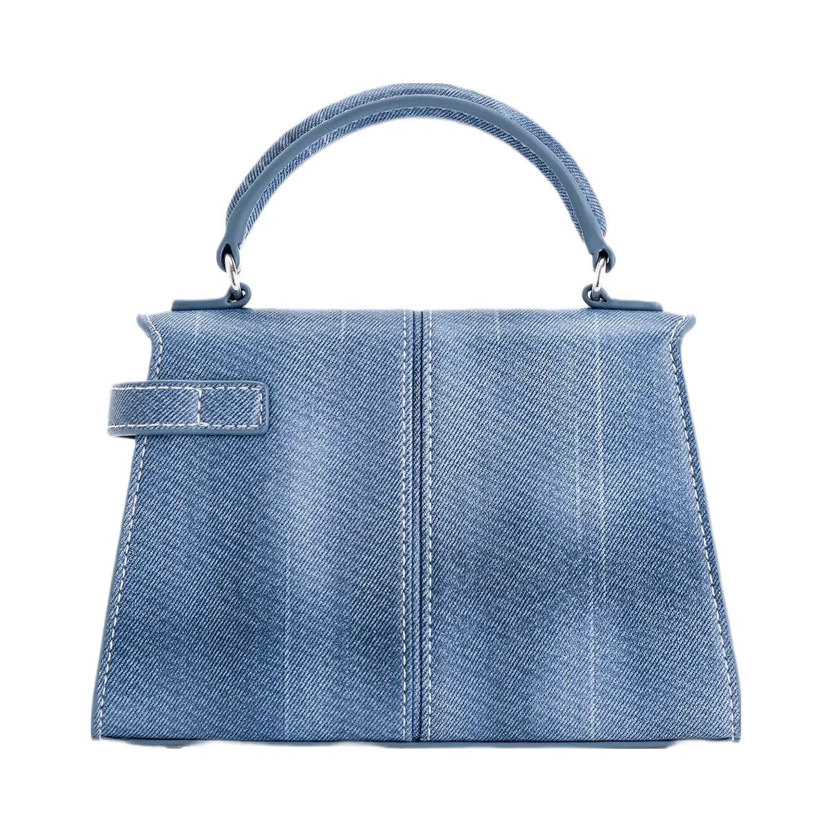 JW PEI Elise Top Handle Bag Blue - HypeFly India View 3