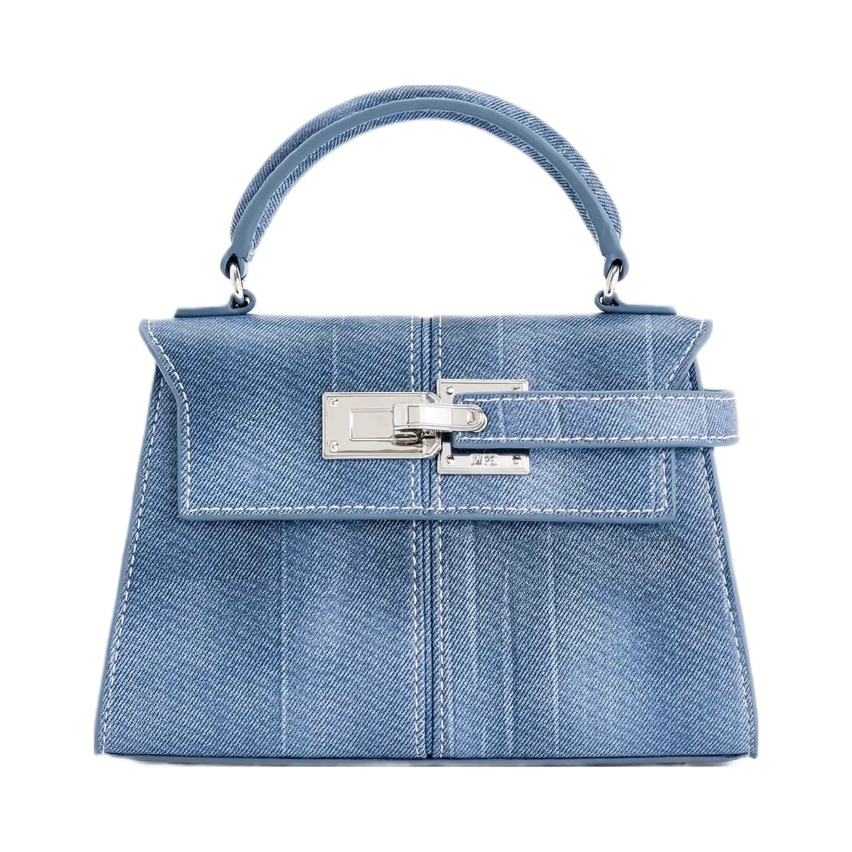 JW PEI Elise Top Handle Bag Blue - HypeFly India View 5