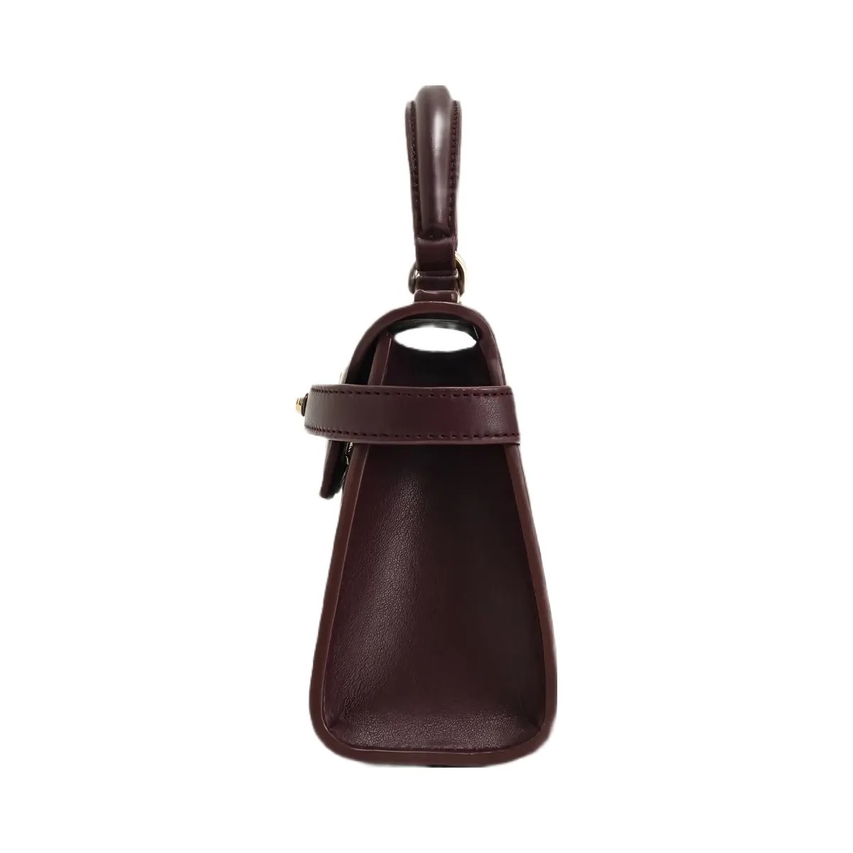 JW PEI Elise Top Handle Bag Deep Burgundy - HypeFly India View 5