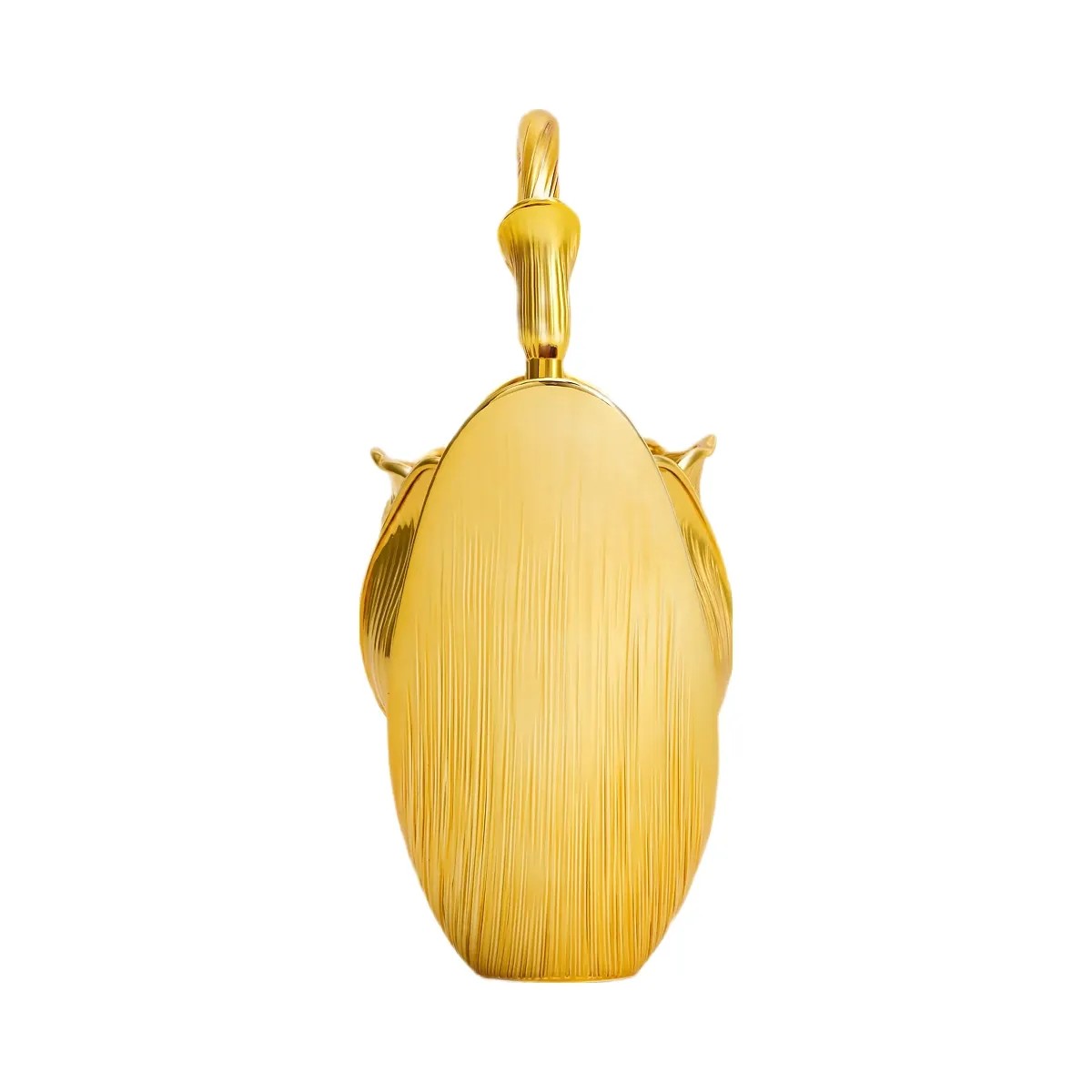 JW PEI Ella Tulip Vase Top Handle Bag Gold - HypeFly India View 3