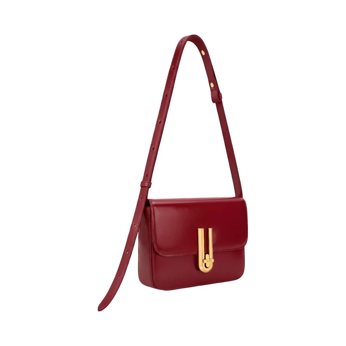 JW PEI Evania Lock Shoulder Bag Red - HypeFly India View 2