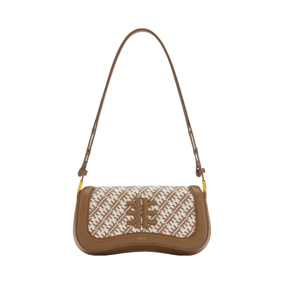JW PEI FEI Joy Shoulder Bag Brown - HypeFly India View 1