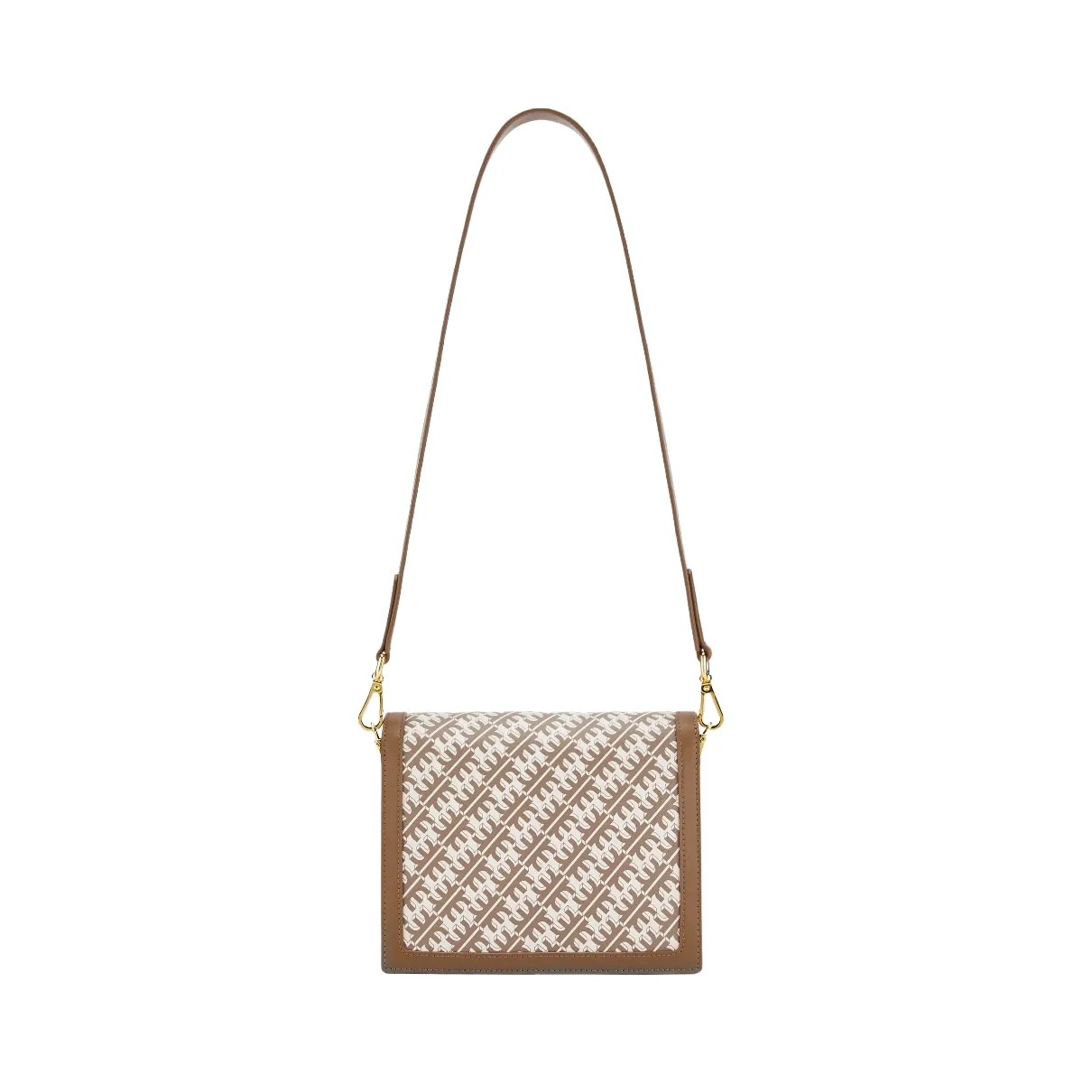 JW PEI FEI Mini Flap Crossbody Brown - HypeFly India View 3