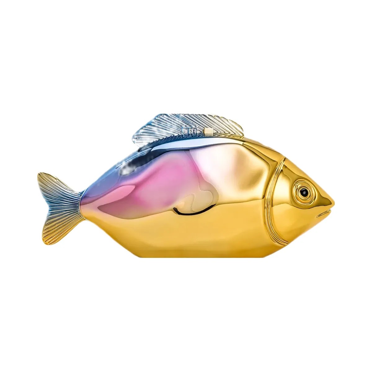 JW PEI Fish Shaped Clutch Gold/Blue - HypeFly India View 3