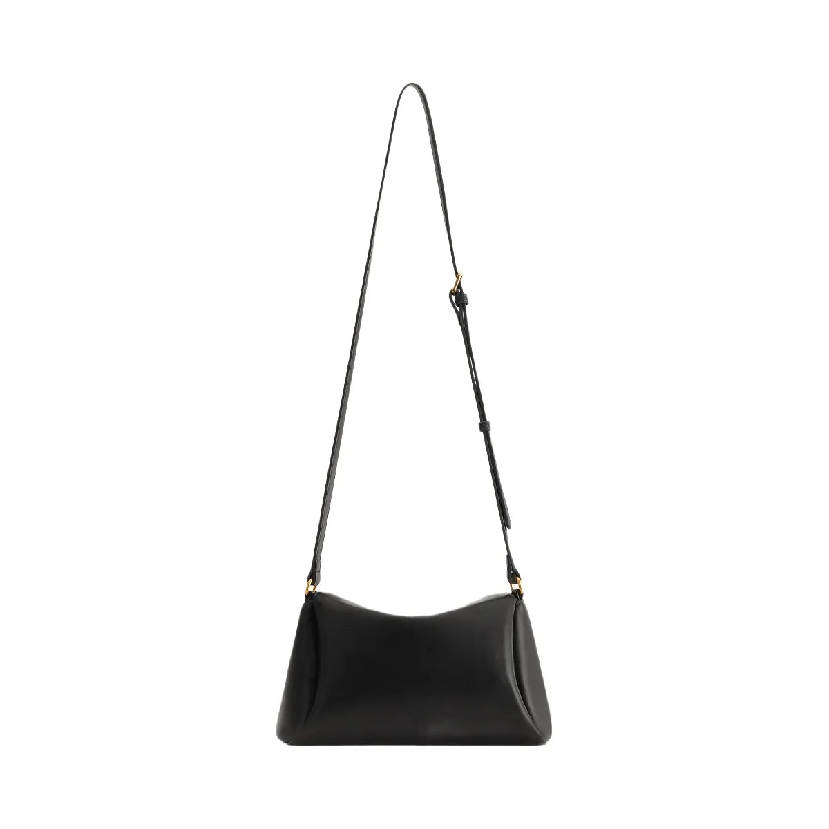 JW PEI Greta Twist Lock Crossbody Bag Black - HypeFly India View 3