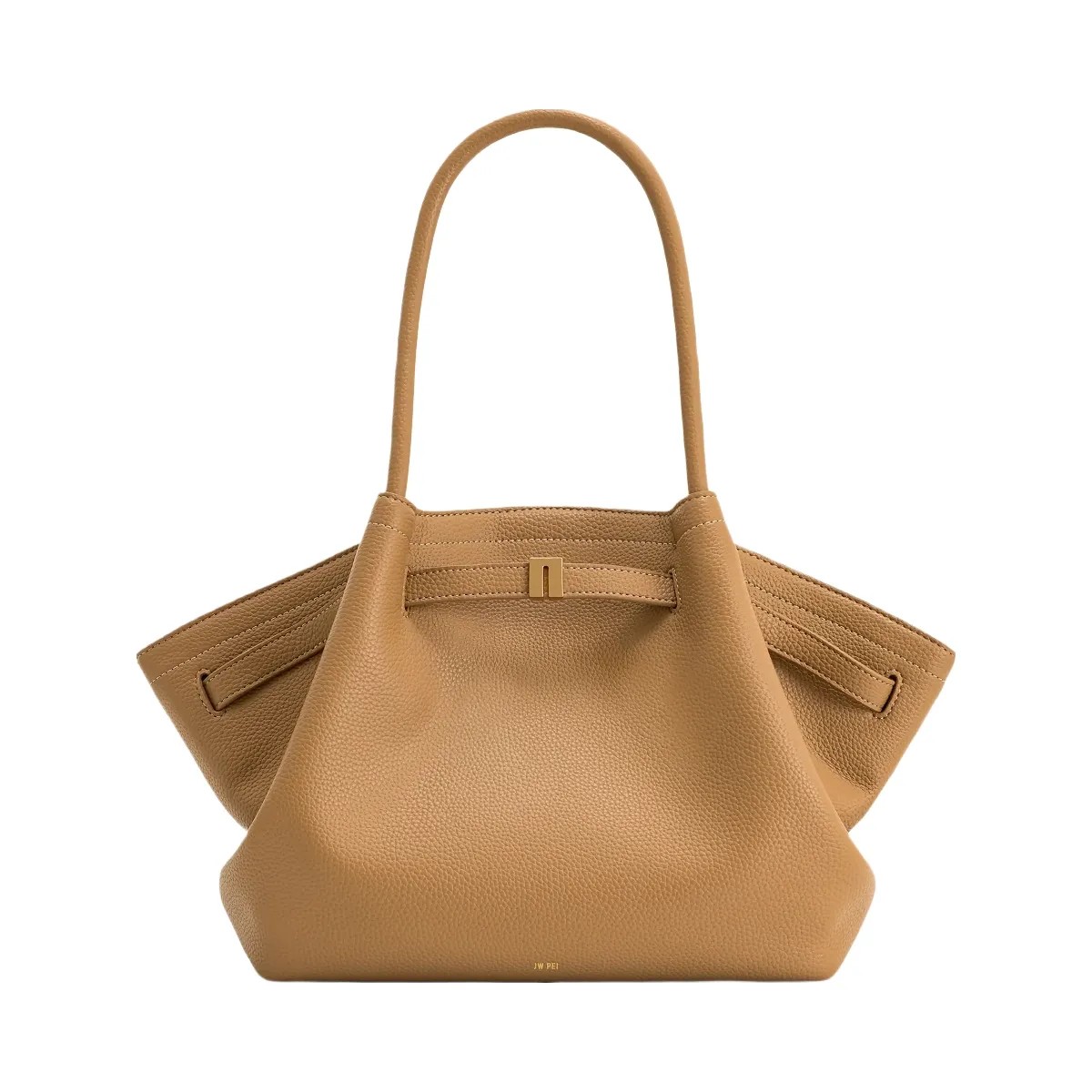 JW PEI Hana Large Tote Bag Latte Color - HypeFly India View 1