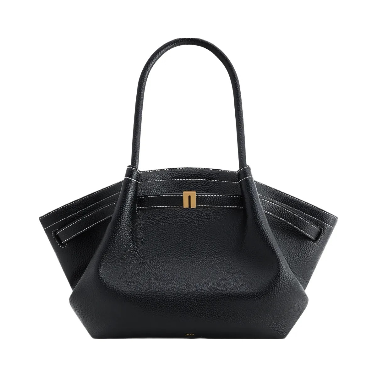 JW PEI Hana Medium Tote Bag Black - HypeFly India View 1