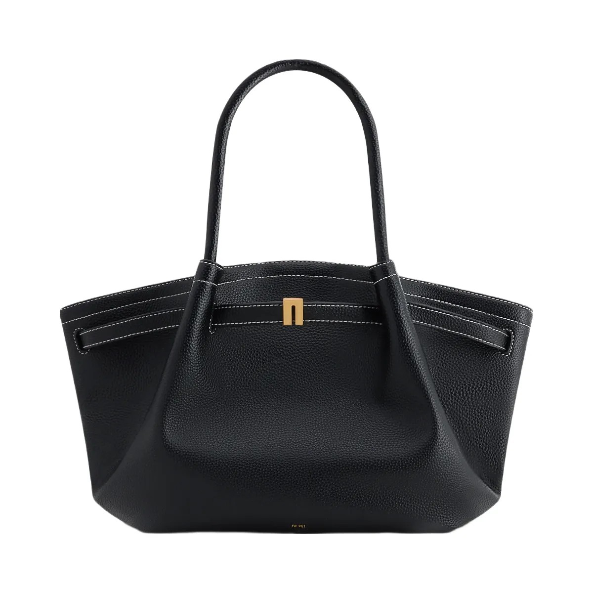 JW PEI Hana Medium Tote Bag Black - HypeFly India View 2
