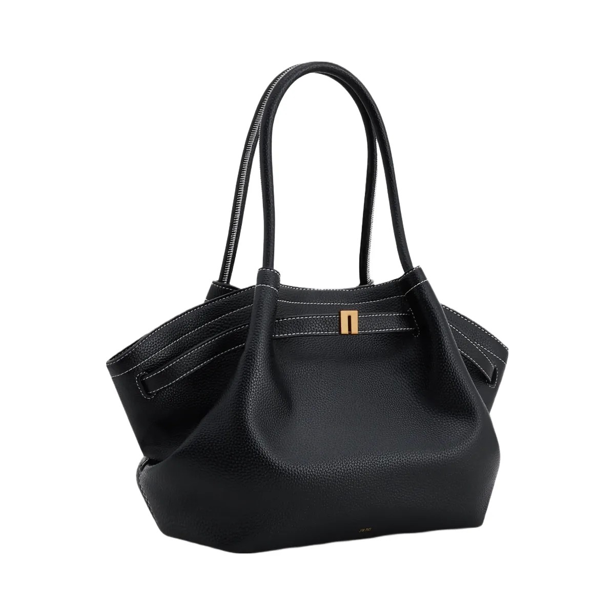 JW PEI Hana Medium Tote Bag Black - HypeFly India View 3