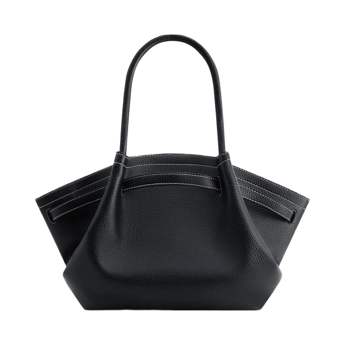 JW PEI Hana Medium Tote Bag Black - HypeFly India View 4