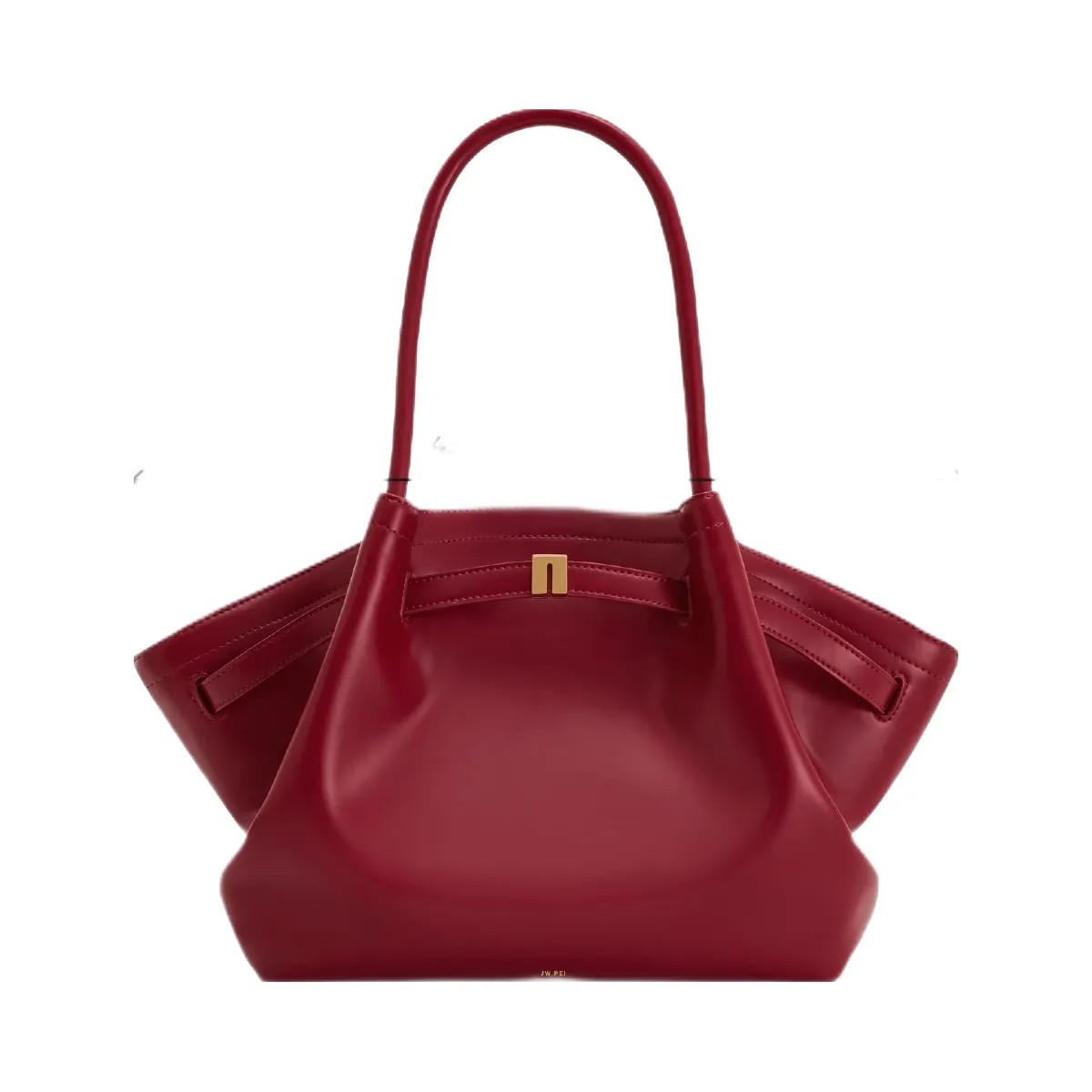 JW PEI Hana Medium Tote Bag Claret - HypeFly India View 6