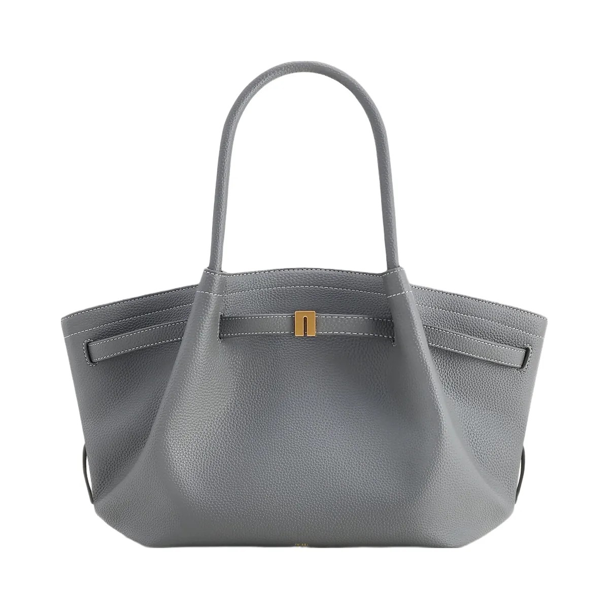 JW PEI Hana Medium Tote Bag Slate Gray - HypeFly India View 2
