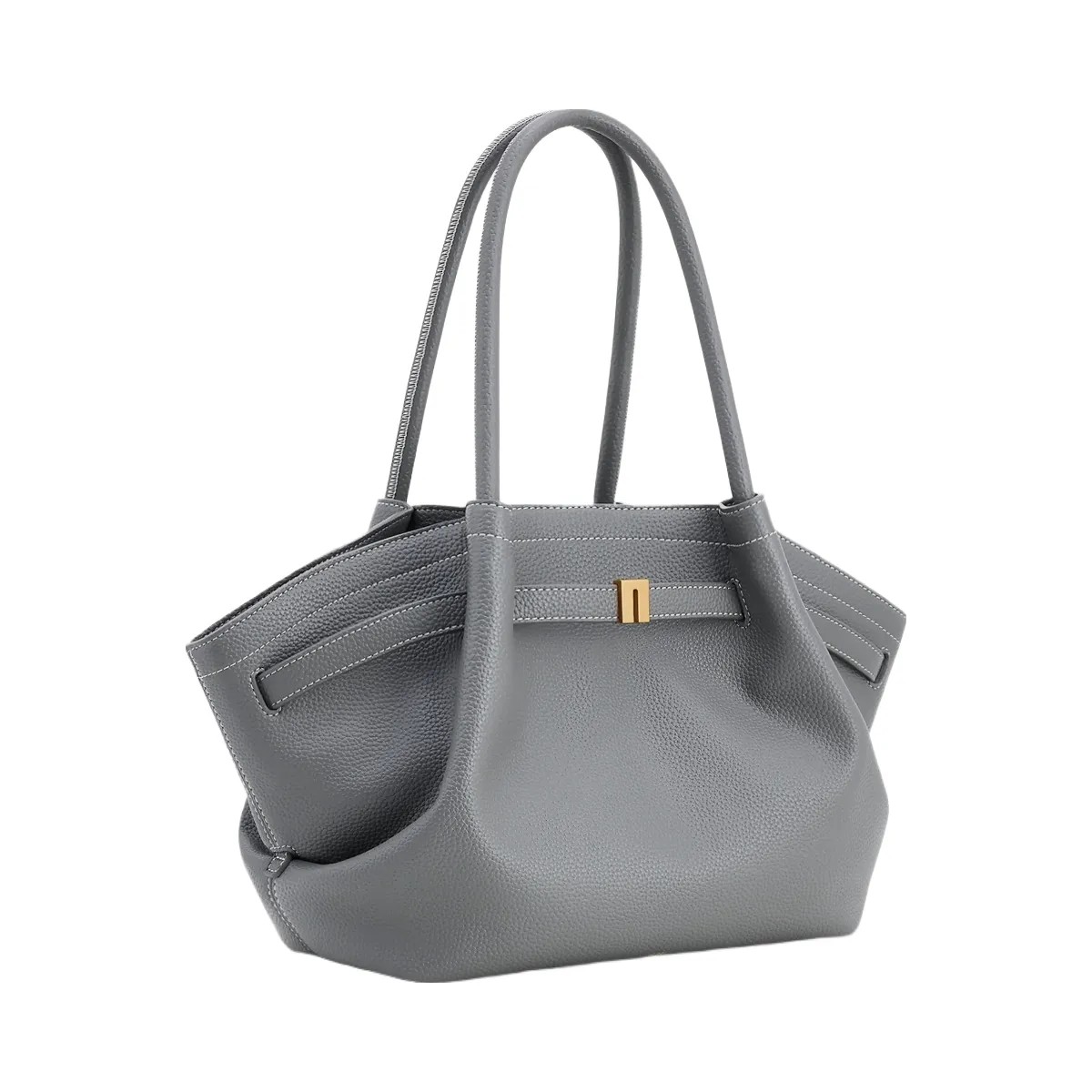 JW PEI Hana Medium Tote Bag Slate Gray - HypeFly India View 3