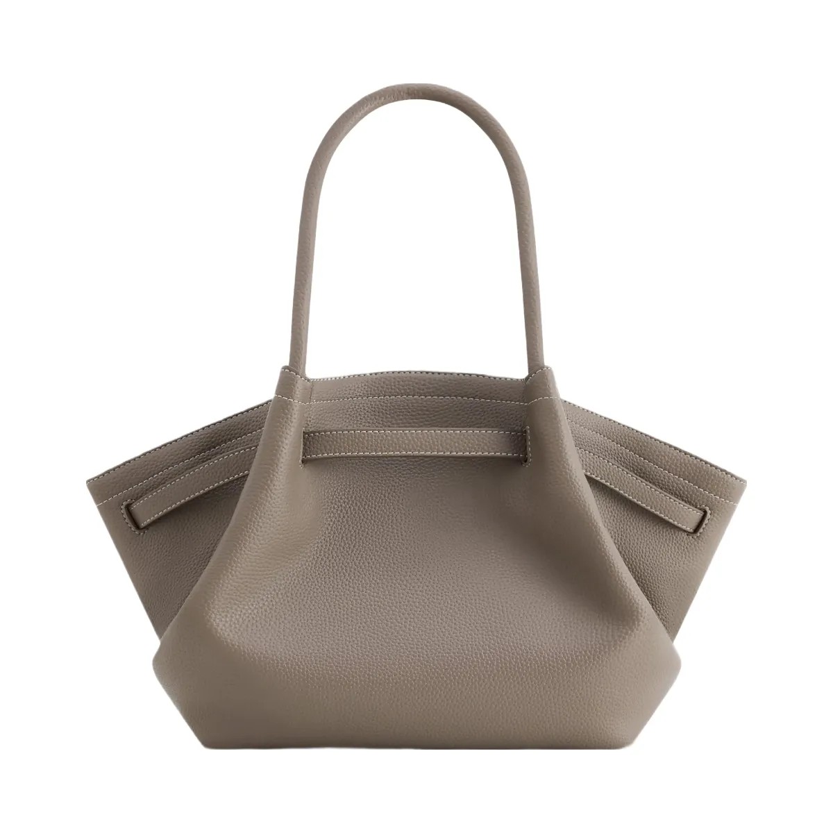 JW PEI Hana Medium Tote Bag Taupe - HypeFly India View 4