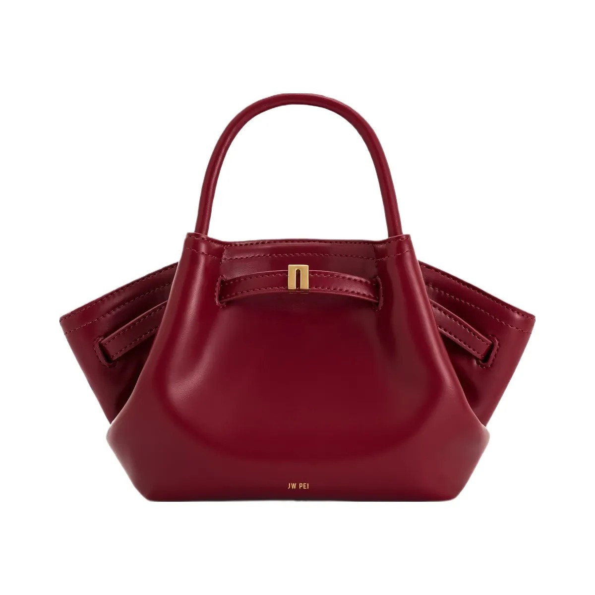 JW PEI Hana Mini Tote Bag Claret - HypeFly India View 1