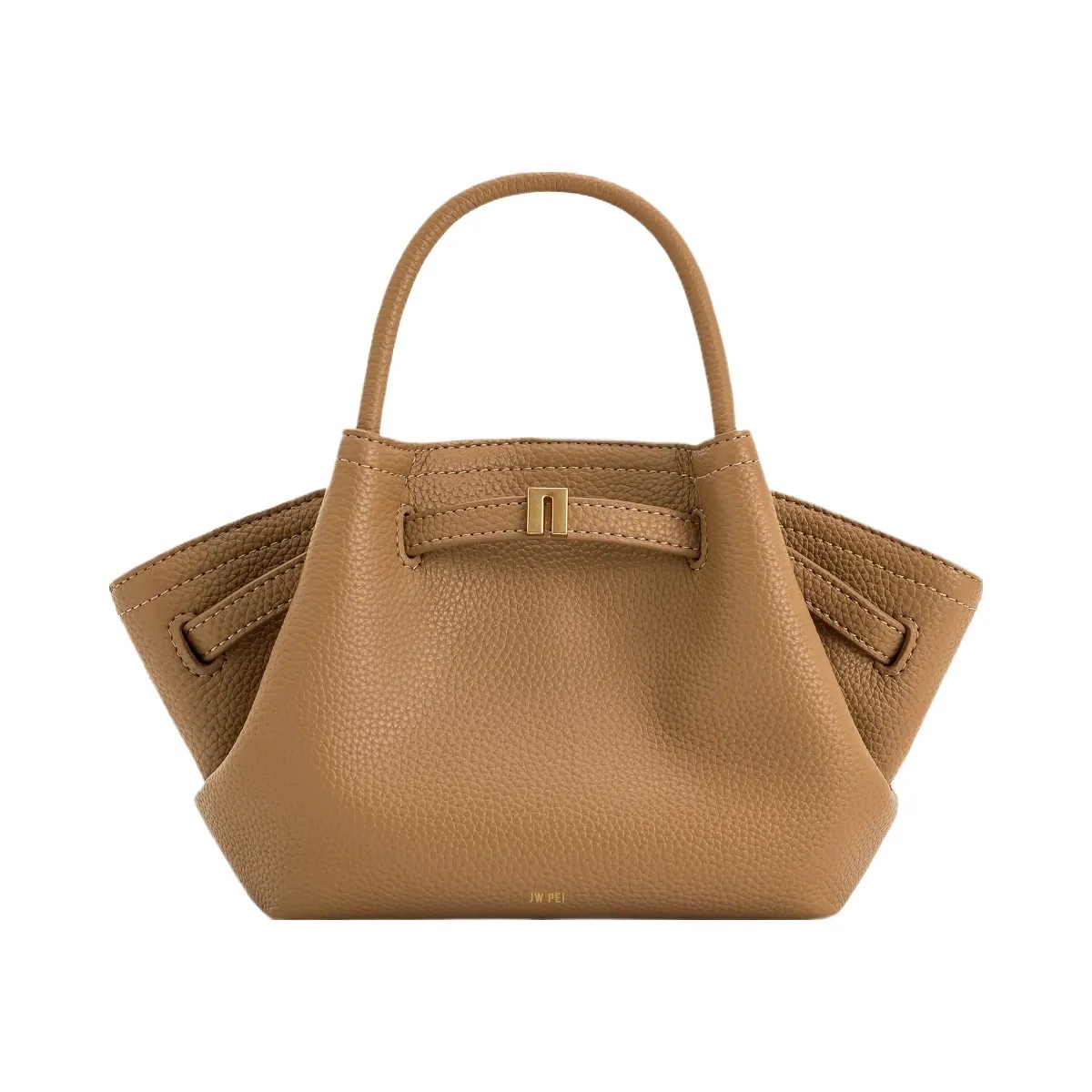 JW PEI Hana Mini Tote Bag Latte Color - HypeFly India View 1