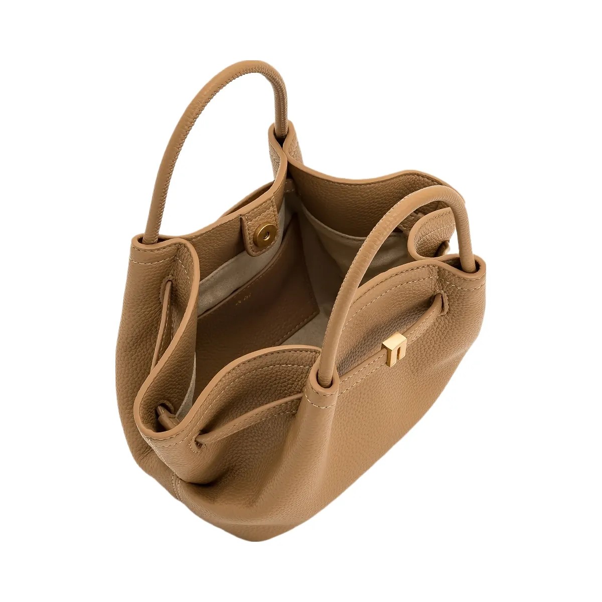 JW PEI Hana Mini Tote Bag Latte Color - HypeFly India View 6