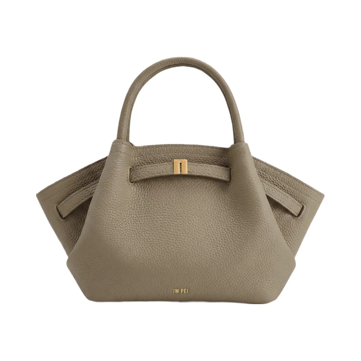 JW PEI Hana Mini Tote Bag Mud Gray - HypeFly India View 1