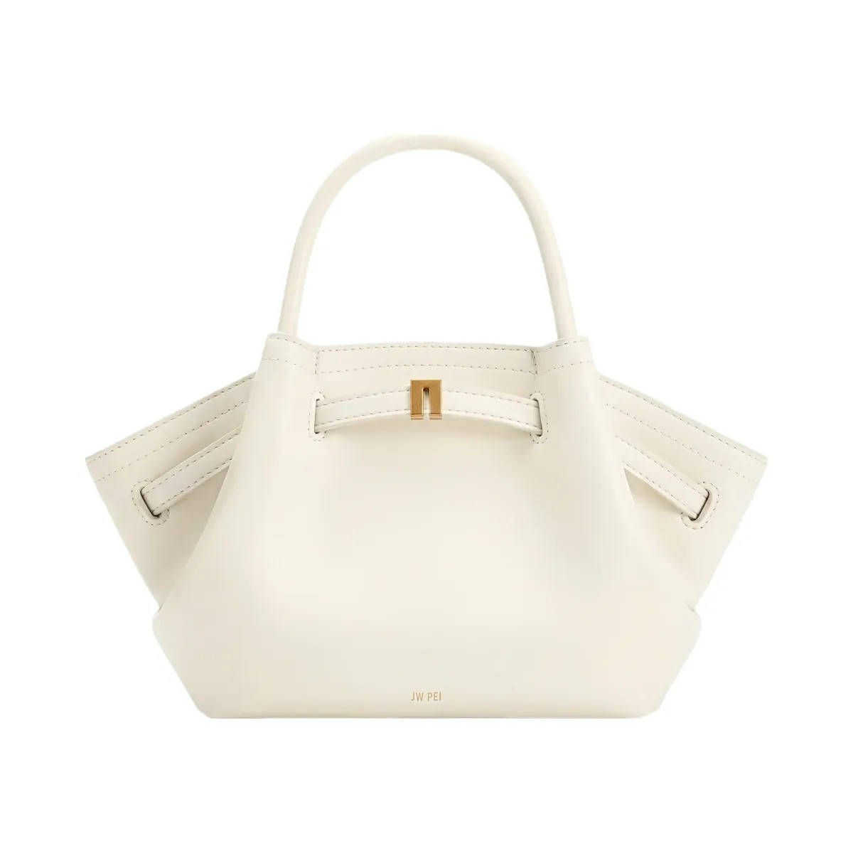 JW PEI Hana Mini Tote Bag Off White - HypeFly India View 1