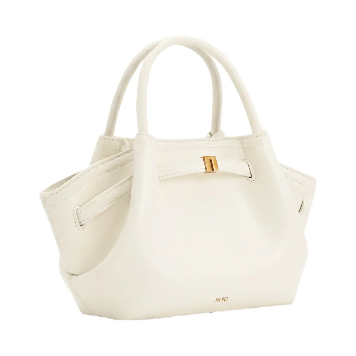 JW PEI Hana Mini Tote Bag Off White - HypeFly India View 2