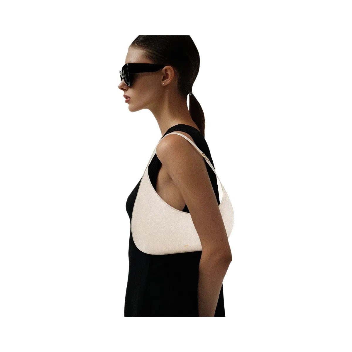 JW PEI Harlee Shoulder Bag Ivory - HypeFly India View 2
