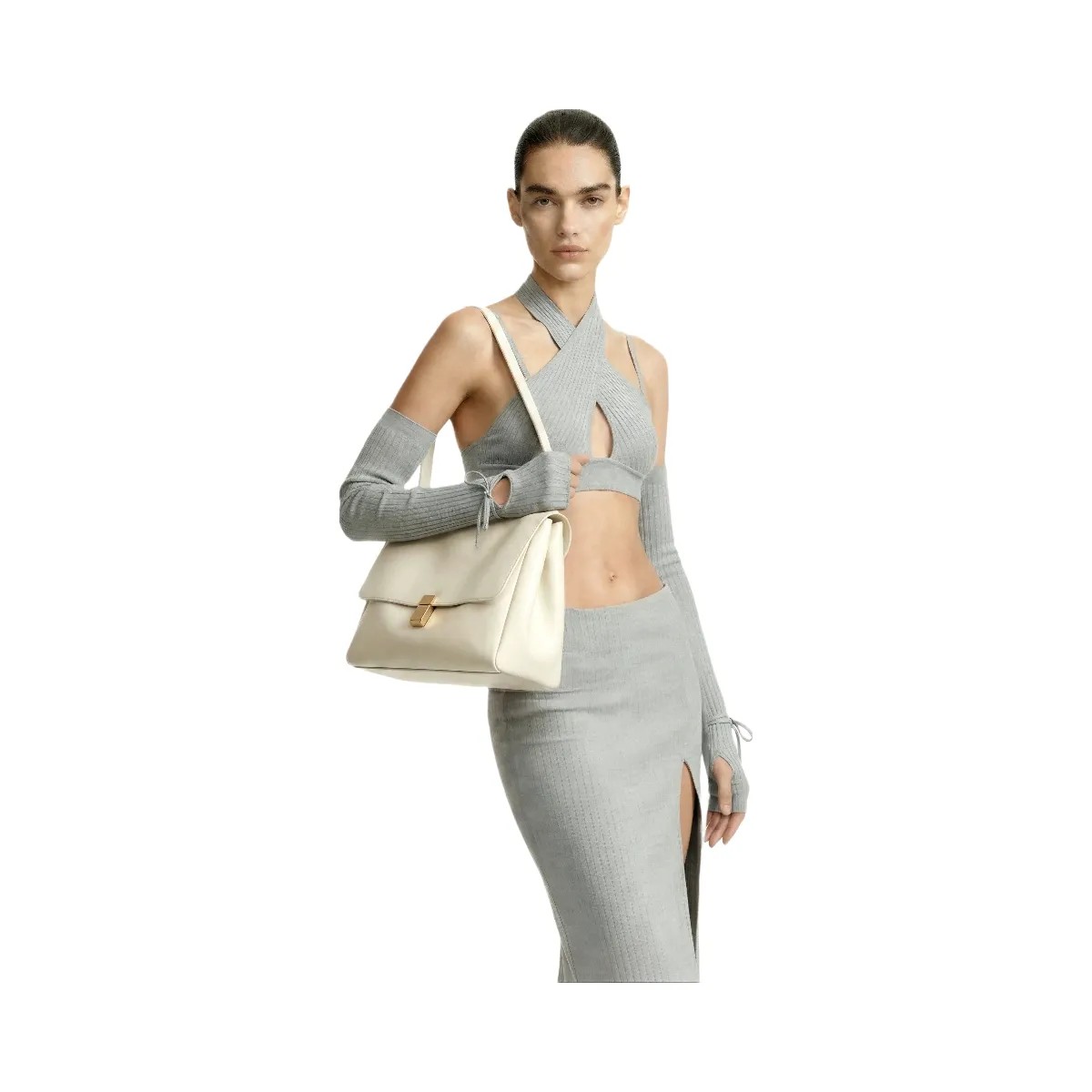 JW PEI Hilary Shoulder Bag White - HypeFly India View 2