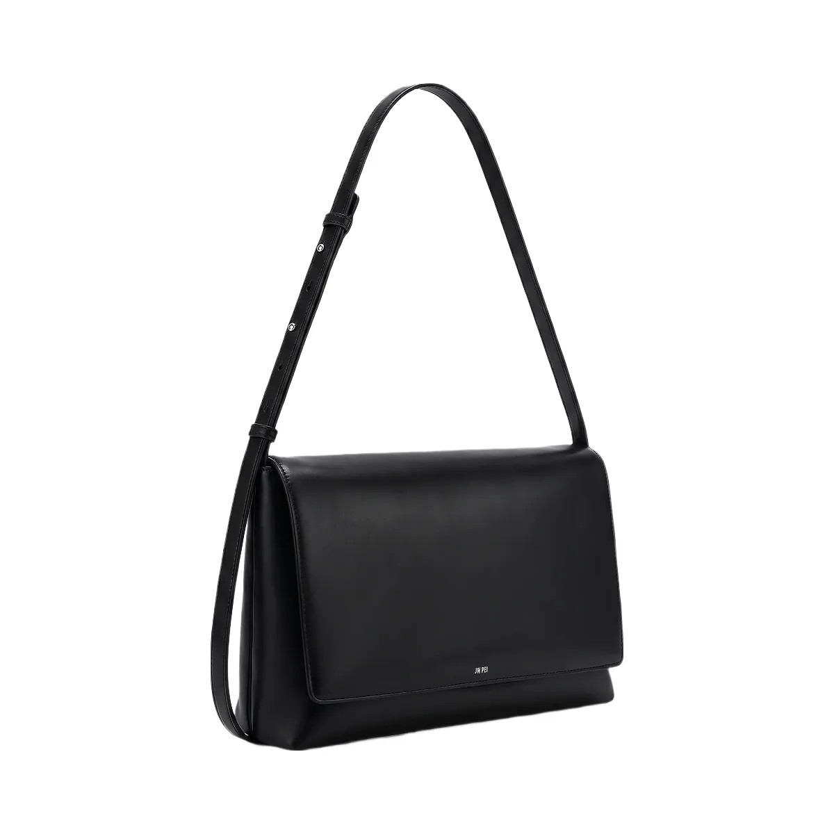JW PEI Isolde Flap Shoulder Bag Black - HypeFly India View 4