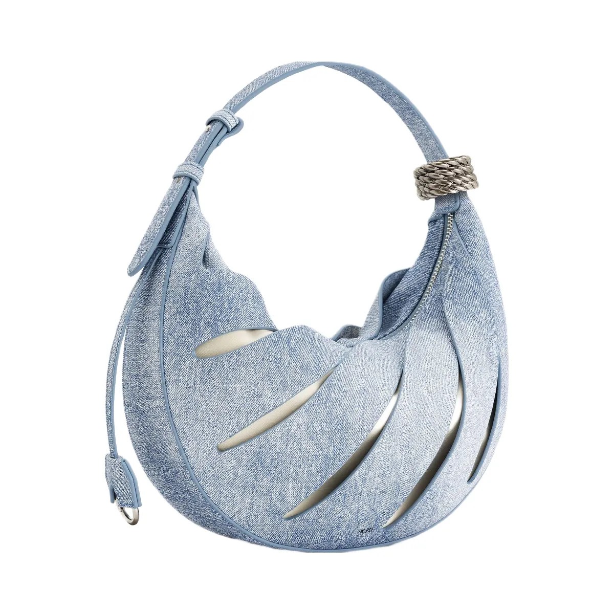 JW PEI Jana Hollow Out Shoulder Bag Blue - HypeFly India View 2