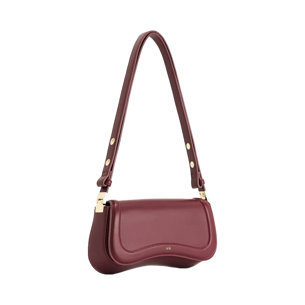 JW PEI Joy Shoulder Bag Deep Claret - HypeFly India View 3